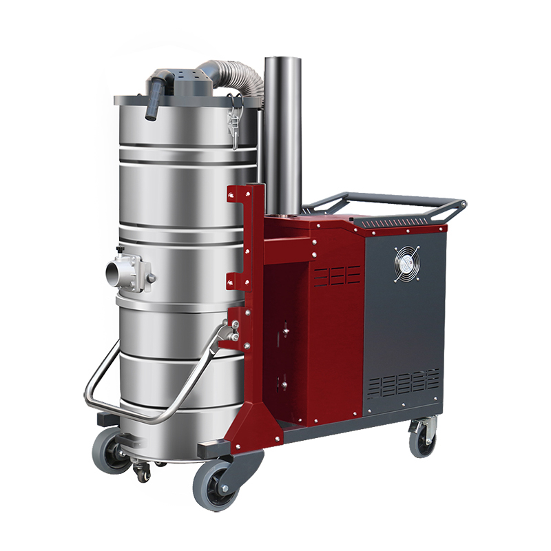 日照坦洁380V 双桶手动反吹工业吸尘器X8系列
